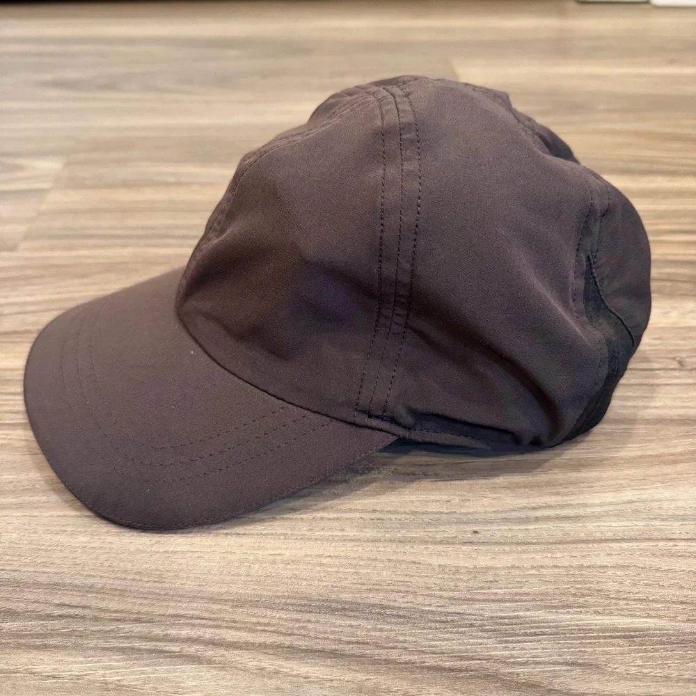 Dark Brownish Gray Cap with Side Pocket